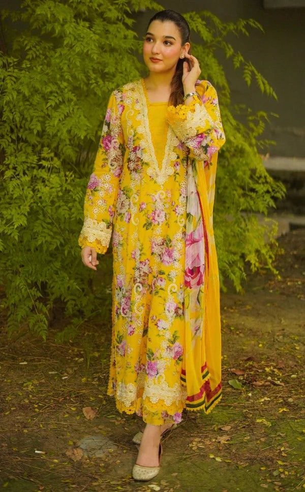 ANEELAS SILK PRINT