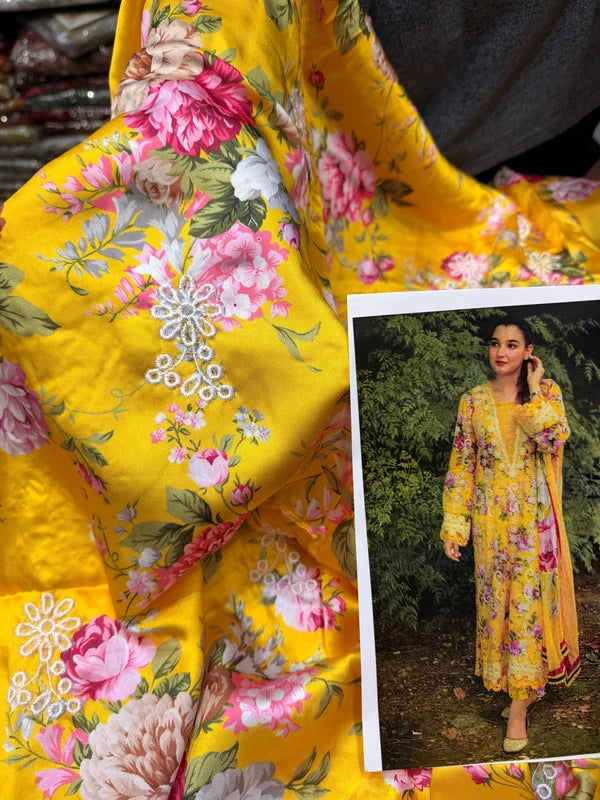 ANEELAS SILK PRINT