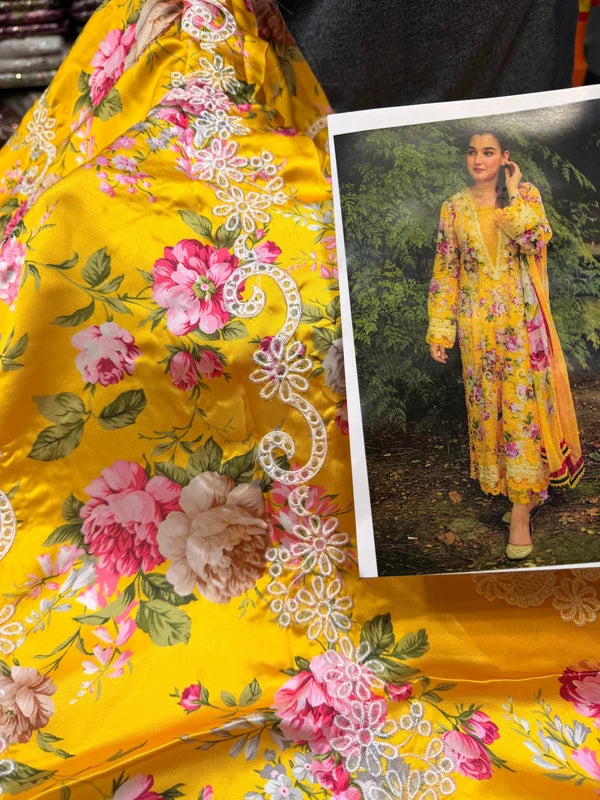 ANEELAS SILK PRINT