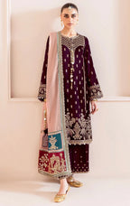 JAZMIN CVF D-01 VELVET 3PC