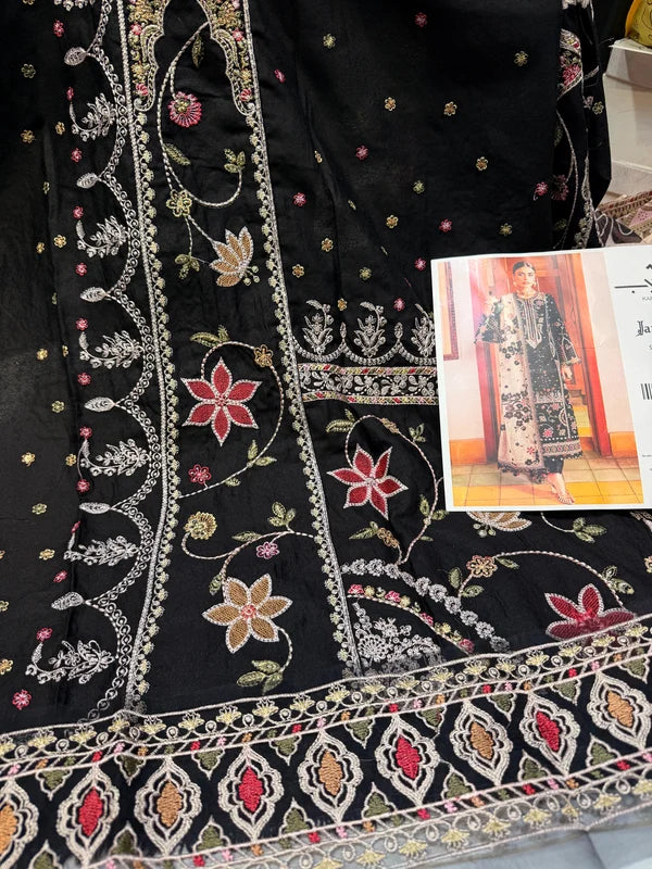 JAZMIN SHAHKAAR D-07 UNSTITCHED 3PC